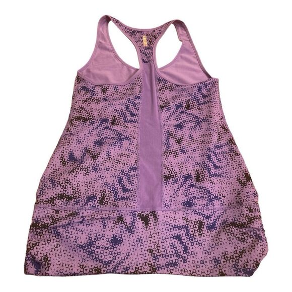 Zella Purple Raceback Tank Top - Picture 2 of 8